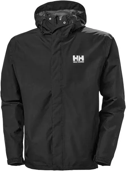 Helly Hansen Men&#039;s Seven J Waterproof, Windproof, and Breathable Rain Jacket...