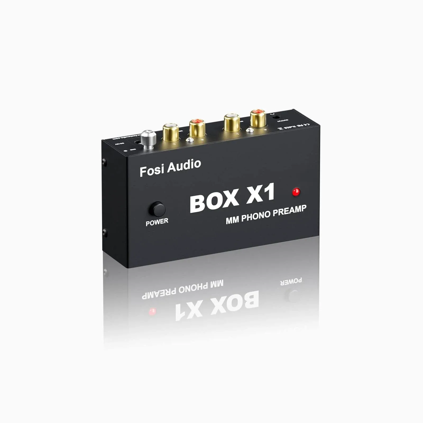 Fosi Audio Box X1 Phono Preamp For mm Turntable Mini Stereo Audio