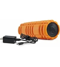 Trigger Point Performance TriggerPoint Grid Nano Vibe Three-Speed Vibrating Foam Roller, Orange, 7.5 inch