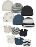 Onesies Brand Unisex Baby 12-Piece Cap and Mitten Set