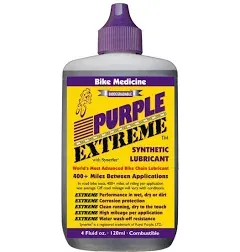 Purple Extreme Performance Synthetic Chain Lubricant, High Mileage Bicycle Lube