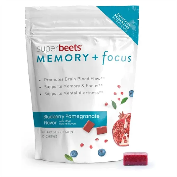 Human N SuperBeets Memory & Focus Chews