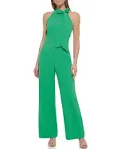 Women's Vince Camuto Crepe Bow Jumpsuit