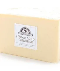 Cheddar 5 Year Extra Sharp White 40oz Half Loaf