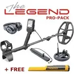 Nokta The Legend SMF Metal Detector Pro Pack w/ Wireless Headphones and LG30 12