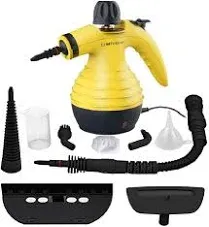 Comforday Multi-Purpose Handheld Pressurized Steam Cleaner with 9-Piece Accessories