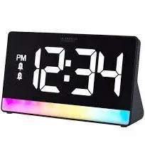 La Crosse Technology Color Changing LED Digital Alarm Clock