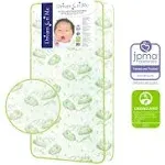 Dream On Me, Twilight 5" Coil Spring Crib and Toddler Mattress, Green Cloud