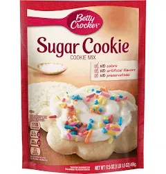 Betty Crocker Gluten Free Sugar Cookie Mix, 15 oz. (Pack of 6)