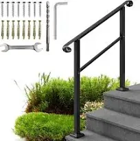 Metty Metal Handrails for Outdoor Steps