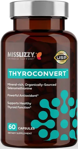 Thyroconvert Selenium-Enriched Yeast, Selenomethionine Thyroid Support Formula