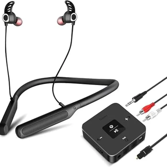 Golvery Bluetooth Headphones with Transmitter *NEW*