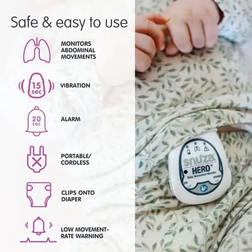 Snuza Hero Portable Baby Movement Monitor