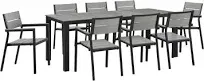 Modway Maine 9 Piece Outdoor Patio Dining Set