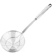 Hiware Solid Stainless Steel Spider Strainer Skimmer Ladle