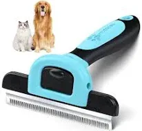 Pet Grooming Brush, Deshedding Tool for Dogs &amp; Cats, Effectively Reduces Shed...