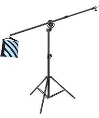 Neewer 9.7ft 2-in-1 Photography Studio Photo Softbox Tripod Light Stand