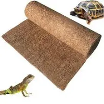 BLSMU Reptile CarpetCoconut Fiber SubstrateLizar<wbr/>d Cage MatCoco Fiber LinerSna...