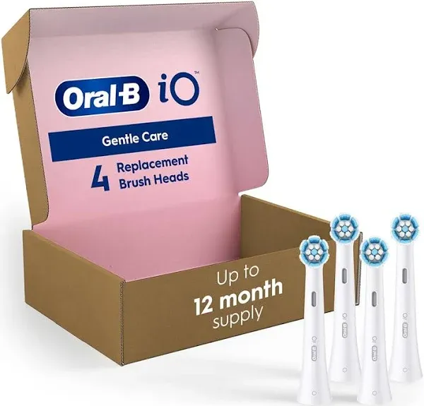 Oral-B  iO Gentle Care 2 Replacement Head Brushes New