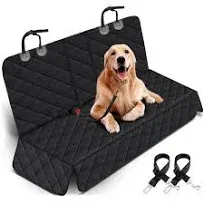 Dog Car Seat Cover, Back Seat Cover for Dogs Pet Car Seat 53’’ x 47’’ Black