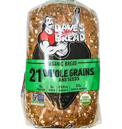 Dave's Killer Bread Bread, Organic, 21 Whole Grains and Seeds