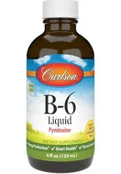 Carlson Labs Vitamin B-6 Liquid, 4 oz