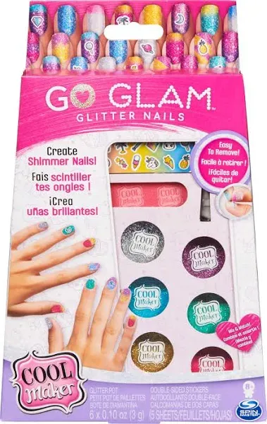 Cool Maker GO Glam Glitter Nails DIY Activity Kit