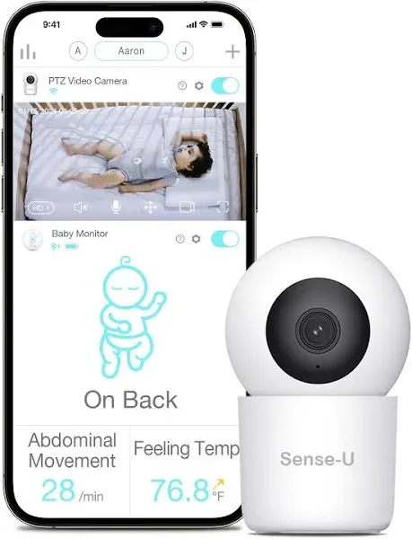 Sense-U Smart 2K Video Baby Monitor