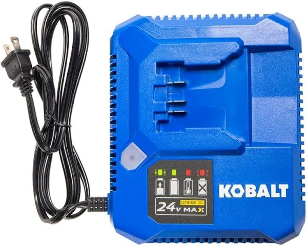 Kobalt 24v Max Lithium-Ion Battery Charger - Model KRC 2445-03