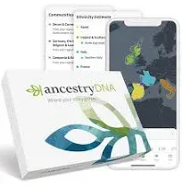 Lot Of 2 Ancestry DNA Genetic Test Kit