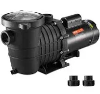 VEVOR 1.5 HP 230 V 1100 W Double Speed Swimming Pool Pump