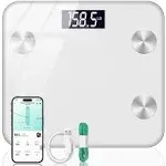 Scale for Body Weight Smart Digital Bathroom Scale BMI Weighing Bluetooth Bod...