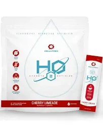 Cellutrex H2O Cherry Limeade Zero Sugar Hydration Packets, Additive-Free.<wbr/>.. 