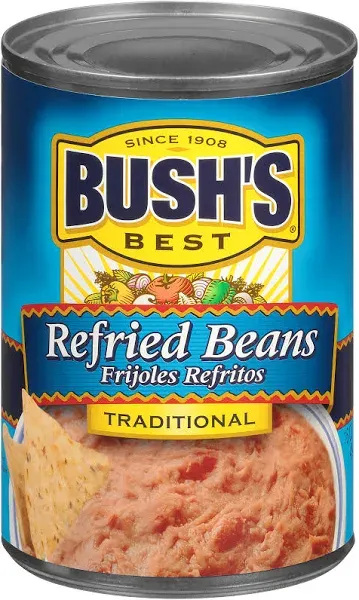 Bush's Best Traditional Refried Beans - 16 oz