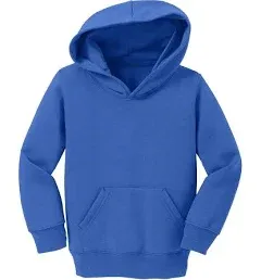 Port & Company CAR78TH Toddler Core Fleece Pullover Hooded Sweatshirt - Athletic Heather - 2T