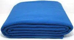 Hagerty Treated Silver Cloth By The Yard 58&#034; Wide Wraps Pouches Blue