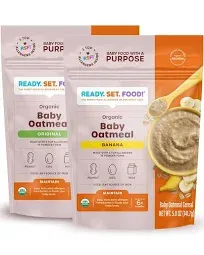 Ready Set Food Organic Baby Oatmeal Cereal