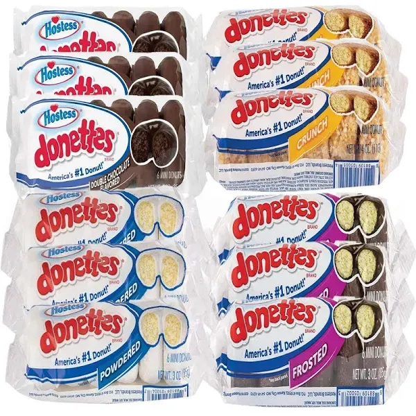 Tribeca Curations Hostess Donettes Variety Pack