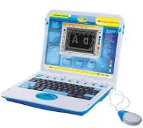 Tech Kidz My Exploration Toy Laptop Educational Learning Computer, 80 Challenging Learning Games and Activities, LCD Screen, Keyboard and Mouse