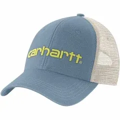 Carhartt Men's Canvas Mesh Back Logo Cap