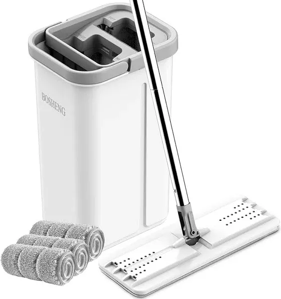 BOSHENG Mop and Bucket with Wringer Set