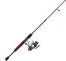 Quantum Throttle Spinning Reel and Fishing Rod Combo