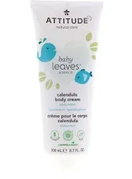 Baby Leaves™ Natural Body Cream Calendula - Good Night / Almond Milk