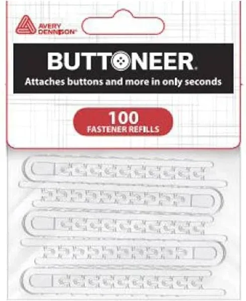 Avery Buttoneer Fastening Refill