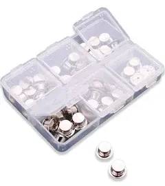 Pin Locks (42 Count) Pin Keepers - Spring Loaded Pinkeepers with Storage Case...