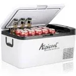 K18 Portable Car Freezer,12 Volt Refrigerator, 19 Quart (18 Liter) Fast Cooling 