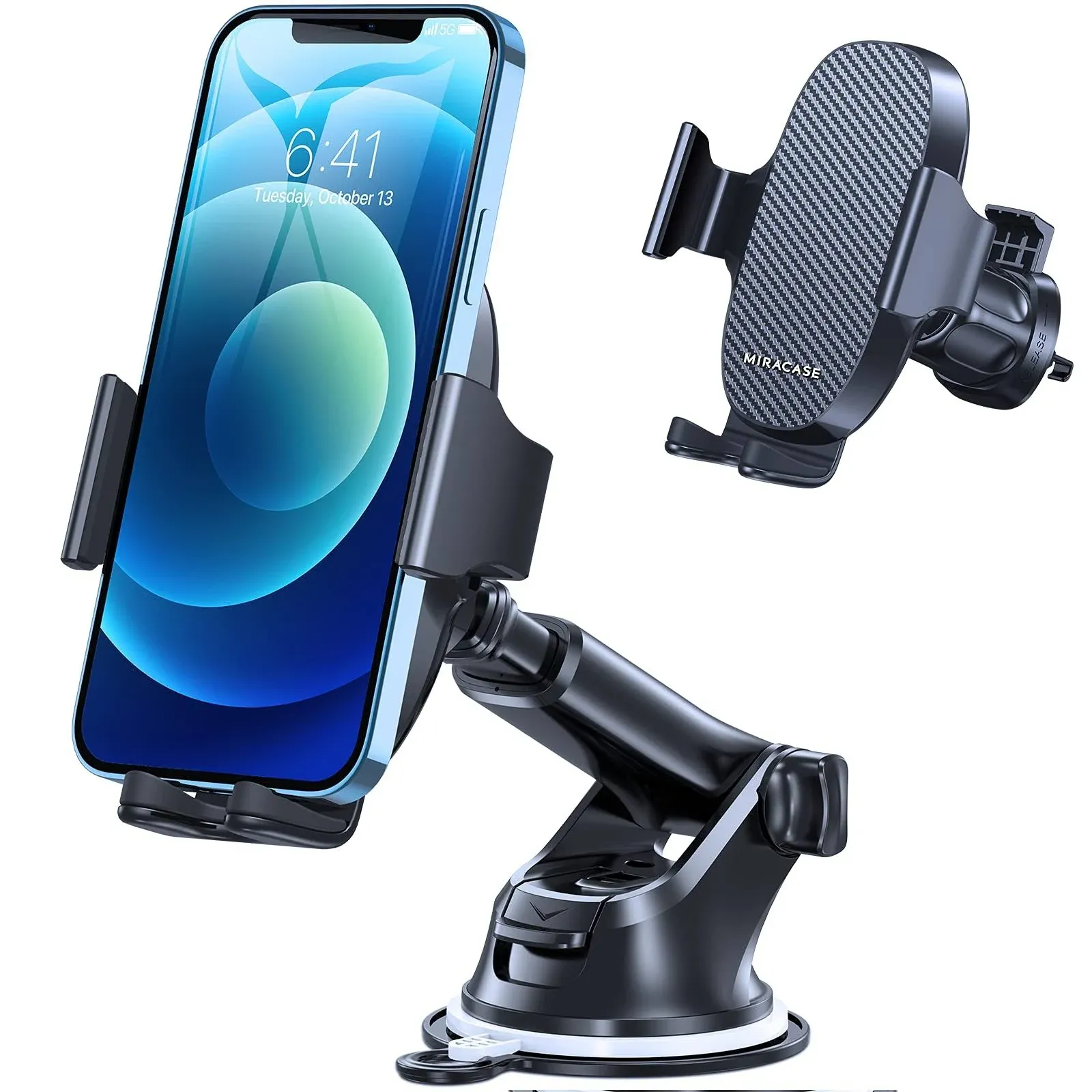 Miracase 3-in-1 Universal Car Phone Holder Mount