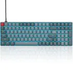 MageGee 100 Keys Mechanical Gaming Keyboard, Red Switch, 96% Compact Layout LED