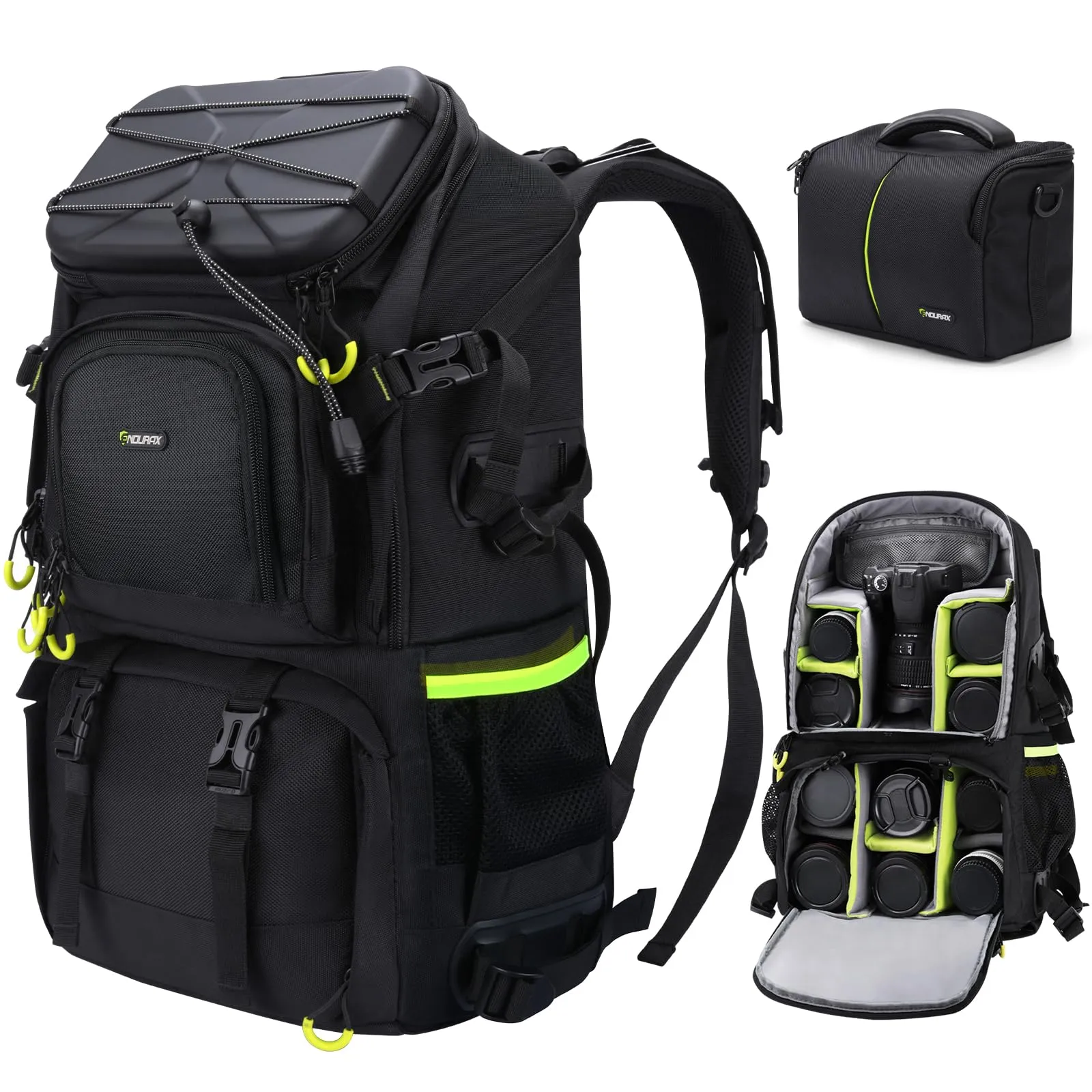 Endurax Extra Large Camera DSLR/SLR Backpack