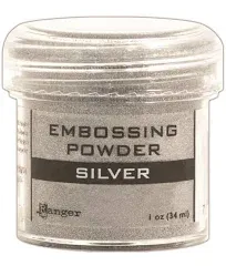 Ranger Embossing Powder, 0.63 oz Jar, Silver